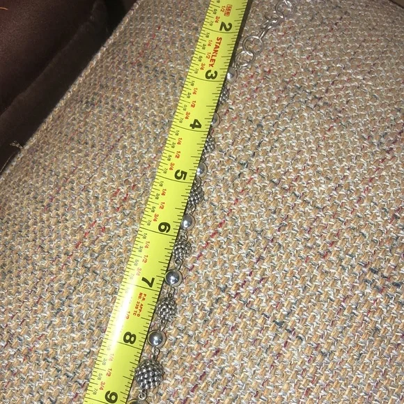 MICHAEL DAWKINS Starry Night Sterling Clusters, Silver Globes, Pearl Necklace - Picture 14 of 17